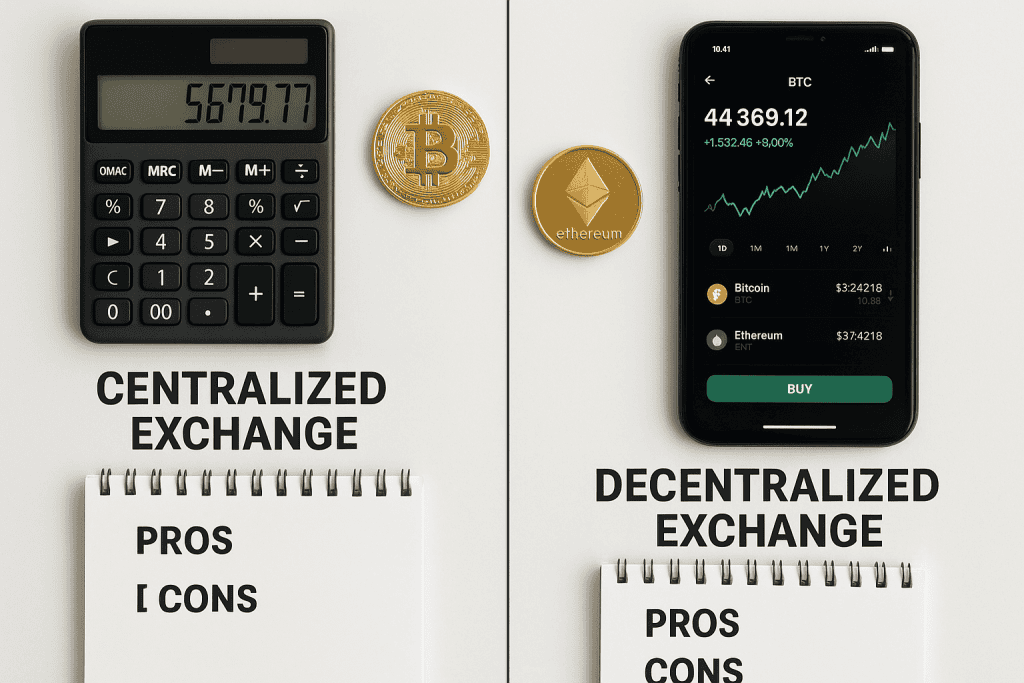 Centralized vs Decentralized Exchanges: Pros & Cons