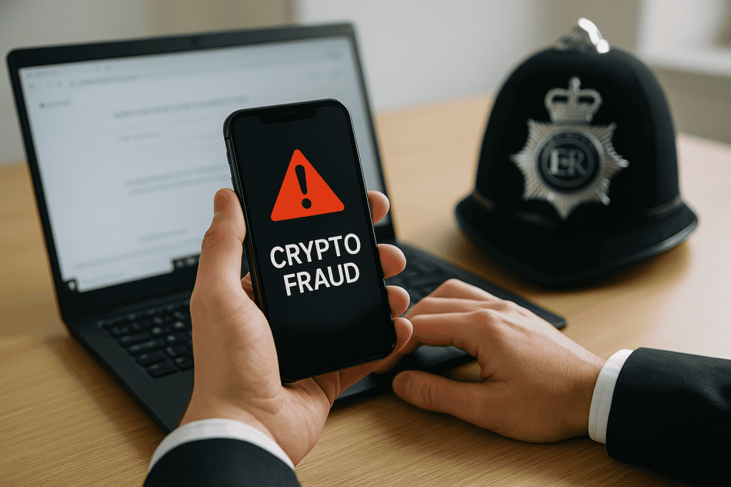 report crypto fraud in the UK