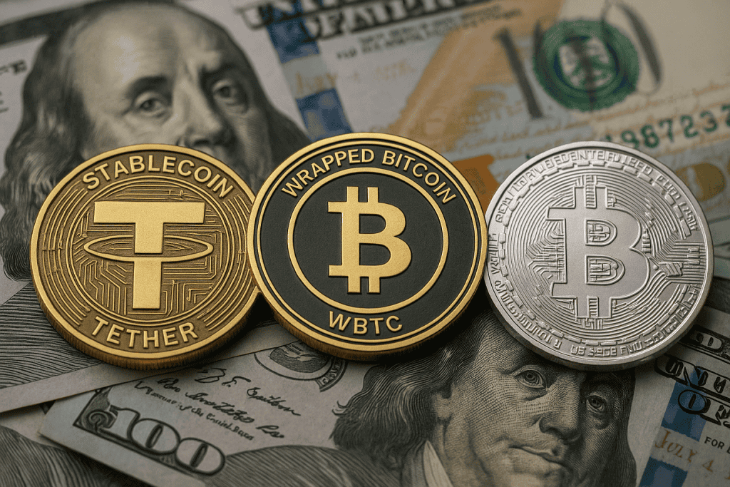 stablecoins, wrapped tokens, and crypto held abroad