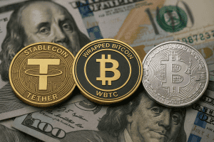 stablecoins, wrapped tokens, and crypto held abroad